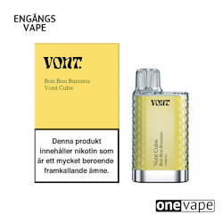 Vont Cube Engångs Vape - Bon Bon Banana