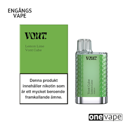 Vont Cube Engångs Vape - Lemon Lime