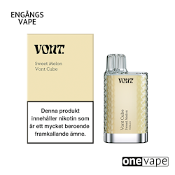Vont Cube Engångs Vape - Sweet Melon