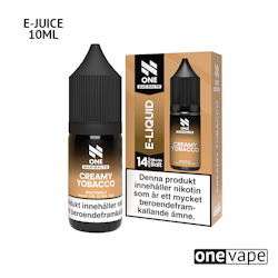 N One Salt - Creamy Tobacco (10ml, Nic Salt)