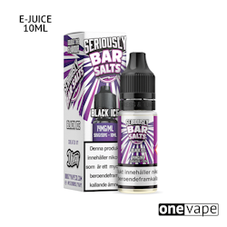 Seriously Bar Salts - Black Ice (10ml, Nic Salt)