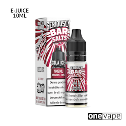 Seriously Bar Salts - Cola Ice (10ml, Nic Salt)