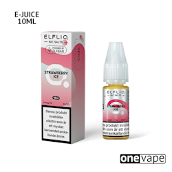 ElfLiq - Strawberry Ice (10ml, Nic Salt)