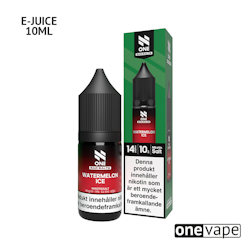 N One Salt - Watermelon Ice (10ml, Nic Salt)