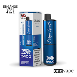 IVG 2400 4in1 Mesh Engångs Vape - Blue Edition