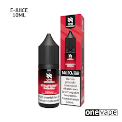 N One Salt - Strawberry Banana (10ml, Nic Salt)
