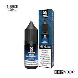 N One Salt - Blue Raspberry (10ml, Nic Salt)