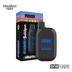 Frunk Bar Cube ZERO Mesh Engångs Vape - Blueberry Bubblegum