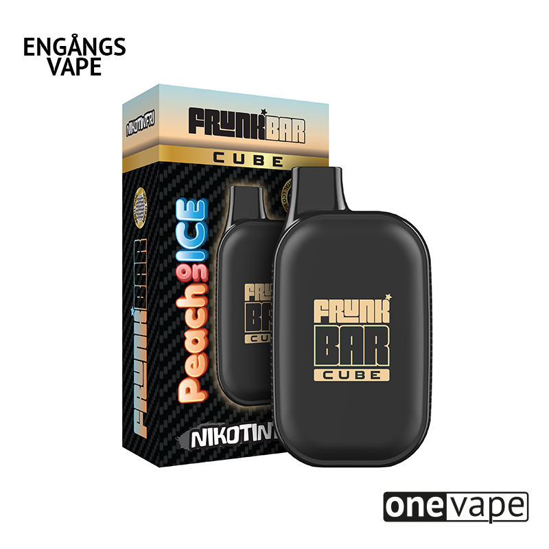 Frunk Bar Cube ZERO Mesh Engångs Vape - Peach on Ice