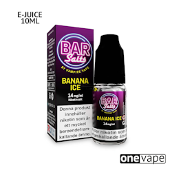 Bar Salts - Banana Ice (10ml, Nic Salt)