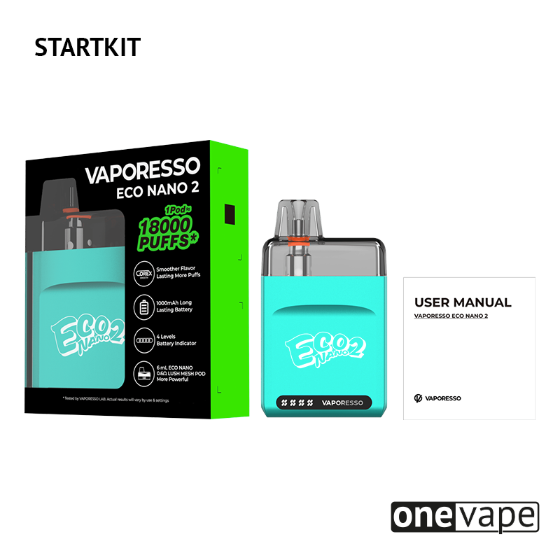 Vaporesso - ECO Nano 2 Kit (6ml, 1000mAh)