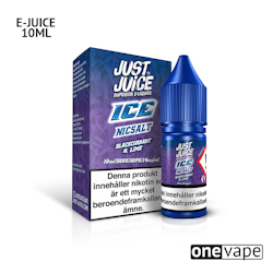 Just Juice Ice - Blackcurrant & Lime (10ml, Nic Salt)