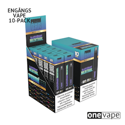 Frunk Bar Mesh Engångs Vape - Blackcurrant Menthol (10-Pack)
