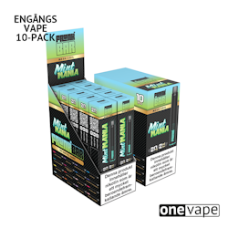 Frunk Bar Mesh Engångs Vape - Mint Mania (10-Pack)