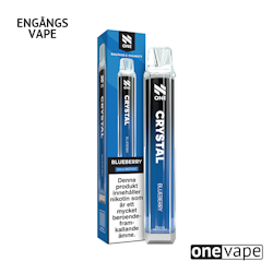 N One Crystal Mesh Engångs Vape - Blueberry