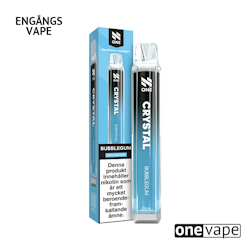 N One Crystal Mesh Engångs Vape - Bubblegum