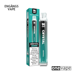 N One Crystal Mesh Engångs Vape - Menthol