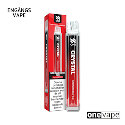 N One Crystal Mesh Engångs Vape - Strawberry Ice