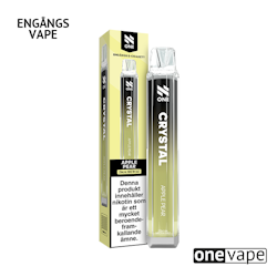 N One Crystal Mesh Engångs Vape - Apple Pear