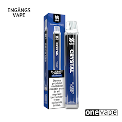 N One Crystal Mesh Engångs Vape - Blue Razz Cherry
