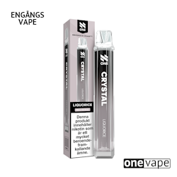 N One Crystal Mesh Engångs Vape - Liquorice