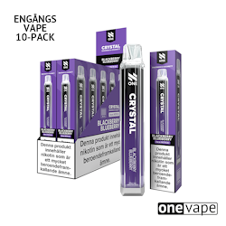 N One Crystal Mesh Engångs Vape - Blackberry Blueberry (10-Pack)