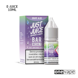 Just Juice Bar - Grape Aloe (10ml, Nic Salt)