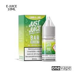 Just Juice Bar - Lemon & Lime (10ml, Nic Salt)