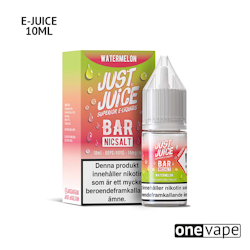 Just Juice Bar - Watermelon (10ml, Nic Salt)