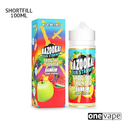 Bazooka Tropical Thunder - Rainbow (100ml Shortfill)