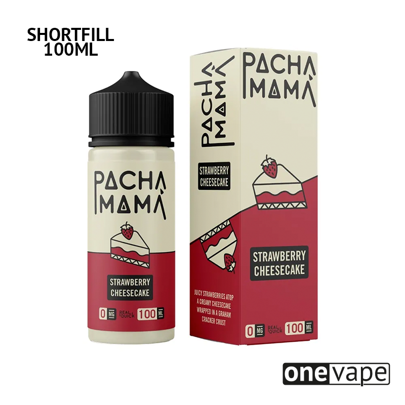 Pacha Mama - Strawberry Cheesecake (100ml Shortfill)