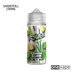 Power by JNP - Lemon & Lime (100ml Shortfill)