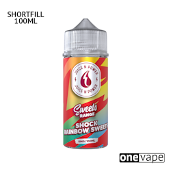 Juice N Power - Shock Rainbow Sweets (100ml Shortfill)