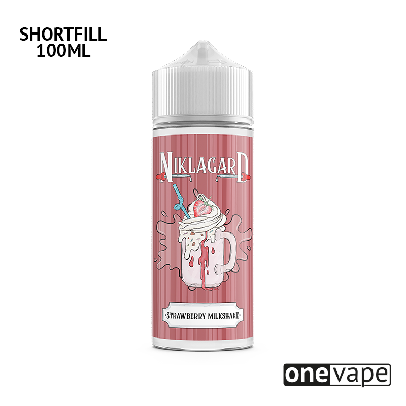 Niklagard - Strawberry Milkshake (100ml Shortfill)