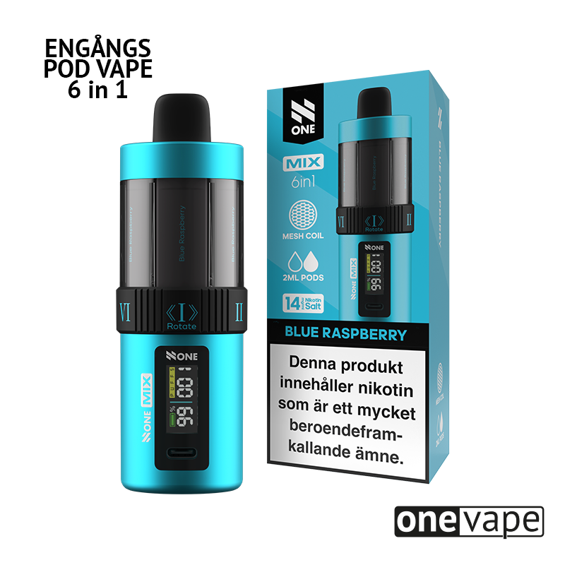 N One 6in1 Mesh Kit - Blue Raspberry