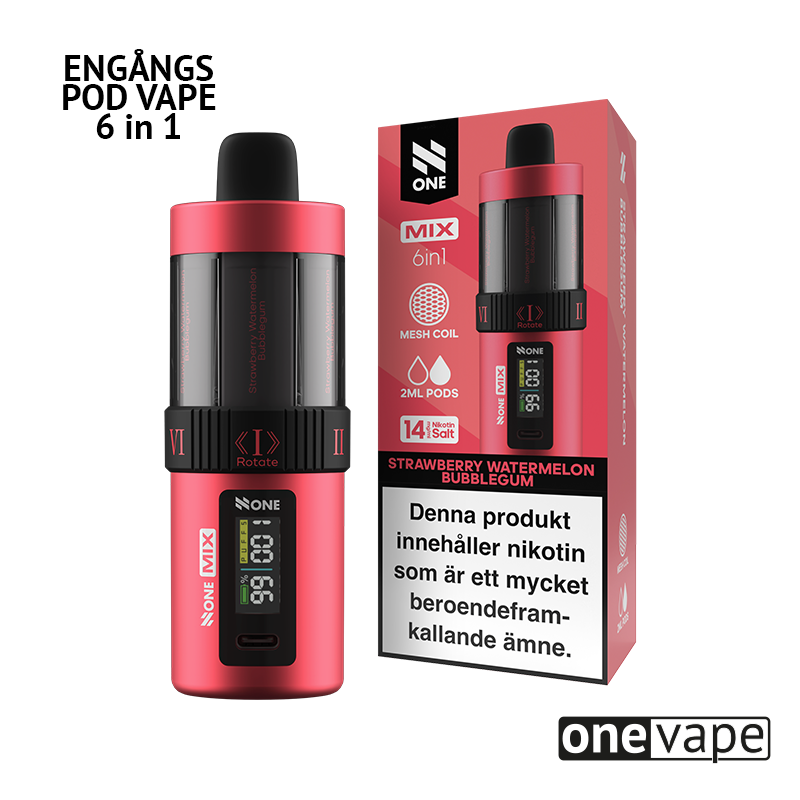 N One 6in1 Mesh Kit - Strawberry Watermelon Bubblegum