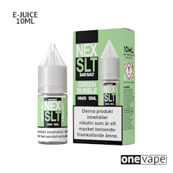 NEX SLT - Green Bubble (10ml, Nic Salt)