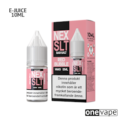 NEX SLT - Red Bubble (10ml, Nic Salt)