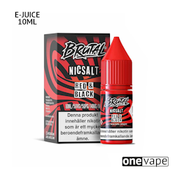 Just Juice Brutal - Red & Black (10ml, Nic Salt)