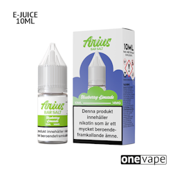 Arius Bar Salt - Blueberry Limeade (10ml, Nic Salt)