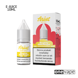 Arius Bar Salt - Strawberry Golden Pineapple (10ml, Nic Salt)