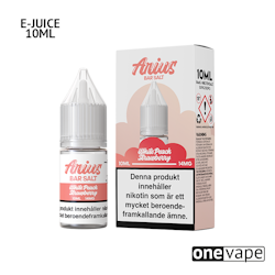 Arius Bar Salt - White Peach Strawberry (10ml, Nic Salt)