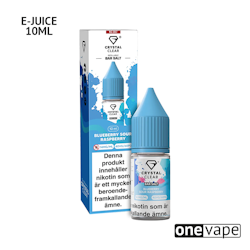 Crystal Clear - Blueberry Sour Raspberry (10ml, Nic Salt)