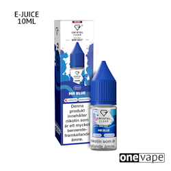 Crystal Clear - Mr Blue (10ml, Nic Salt)