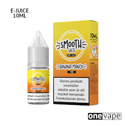 Smooth Salts - Banana Mango (10ml, Nic Salt)