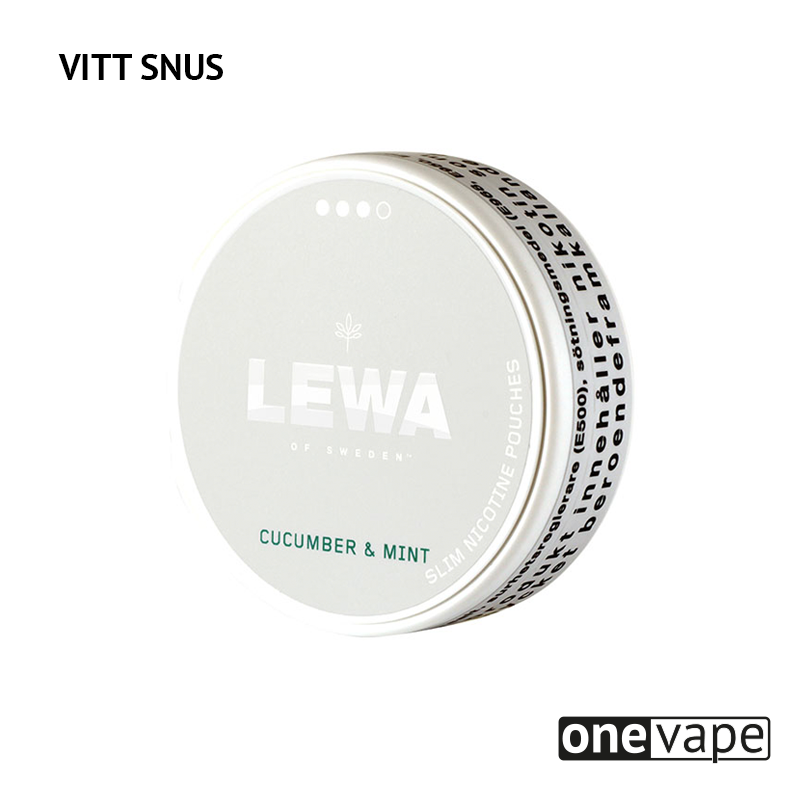 LEWA - Cucumber & Mint (All White Snus)