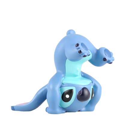 Stitch står på henda, minifigur
