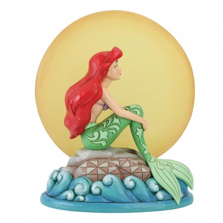 Ariel m lysende måne
