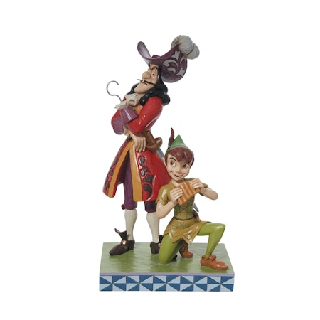 Peter Pan og Kaptein Hook H 24cm