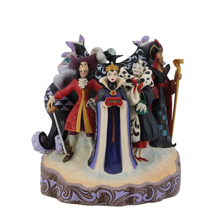 Villains carwed by heart H 23cm